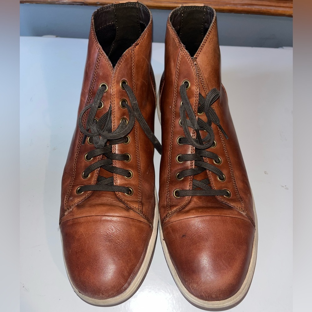 Cole Haan Brown Leather Sneakers